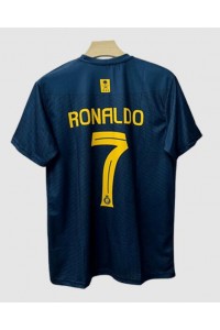 Al-Nassr Cristiano Ronaldo #7 Voetbaltruitje Uit tenue 2023-24 Korte Mouw